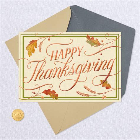 hallmark thanksgiving cards for business.